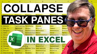 New! Collapsing Excel Task Panes - Episode 2320