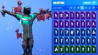 TOXIC TROOPER SKIN SHOWCASE WITH ALL FORTNITE DANCES & EMOTES