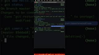 Как создать git репозиторий за 60 сек. #Shorts