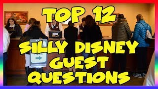 Top 12 Silly Disney Guest Questions (#5 is Crazy)  - Ep 111 Confessions of a Theme Park Worker