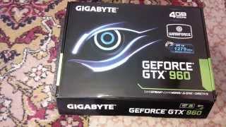 Обзор и смотр GeForce GTX 960 4gb Gigabyte WF2
