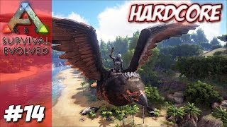 Ark Survival Evolved HARDCORE #14 - Nossa primeira ARGENTAVIS !!