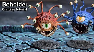 How to Craft a Beholder from a Ping Pong Ball for Dungeons and Dragons, Pathfinder, etc. (WCV 126)