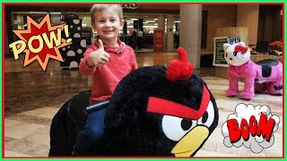 ВЛОГ Давид прыгает на БАНДЖИ идем в Торговый Центр МОЛЛ VLOG Galleria Mall