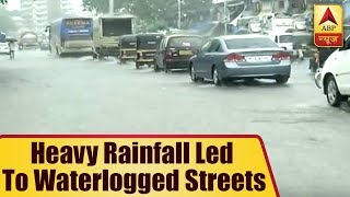Mumbai: Heavy Rainfall Led To Waterlogged Streets In Several Parts Of The City | ABP News