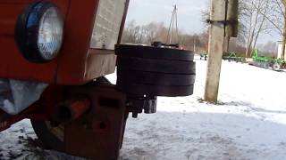 Передний противовес на Т-25