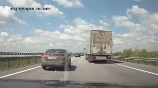 Audi A4 на трассе М4 Дон 2016 часть 2