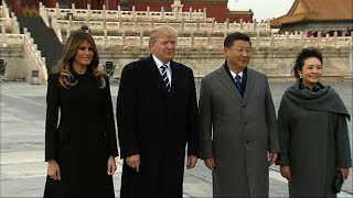 Raw: Trump, Xi Tour Beijing's Forbidden City