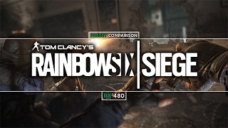 RX 480 | i5-6600 Tom Clancy's Rainbow Six Siege (Resolution Comparison) (1080p60FPS)