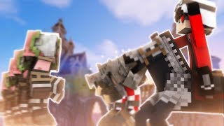 ЖЕСТКИЙ ЗАМЕС 30 ПОДПИСЧИКОВ ПРОТИВ 30 ПОДПИСЧИКОВ! Minecraft Casle Siege