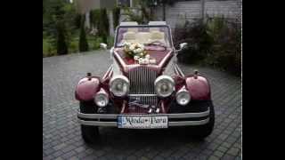 Wynajem samochodów retro kabriolet limuzyna replika nestor alfa romeo na ślub częstochowa śląsk