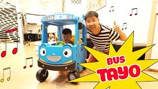 Đập Hộp và Lắp Ráp Xe Bus Tayo – Bé Bắp Chơi Đồ Chơi Trẻ Em Ô tô Bus ♥ CreativeKids ♥