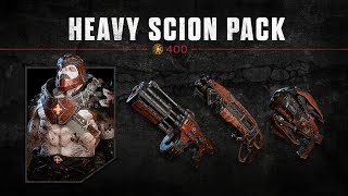 Gears of War 4 : Heavy Scion Pack!!!