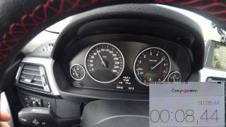 Разгон BMW 3 series (F30) 320  0-70 км/ч
