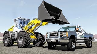 Crazy Police Chases #104 - BeamNG Drive Crashes