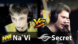 Na`Vi vs Secret - [ARTSTYLE vs PUPPEY] - Dota 2