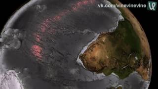 Рельеф океанского дна без воды