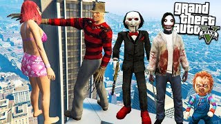 ГТА 5 МОДЫ ФРЕДДИ КРЮГЕР СХВАТИЛ БЕДНУЮ ДЕВУШКУ! ОБЗОР МОДА В GTA 5 ИГРЫ ГТА МИР МОДОВ ВИДЕО GTA 5