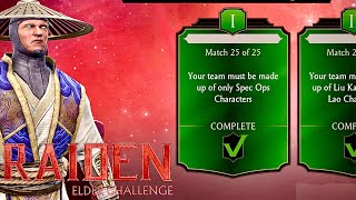Mortal Kombat Mobile - Thunder God RAIDEN Elder Challenge