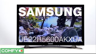 Samsung UE22H5600AKXUA - небольшой телевизор с Smart TV - Видеодемонстрация от Comfy