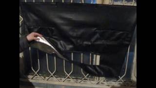 Утеплитель на решетку радиатора Пежо боксер (Peugeot Boxer)