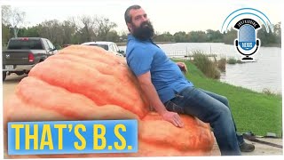 Petty Rules Over a Tiny Crack Disqualified "Largest" Pumpkin in U.S.