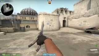Jugando Con Cuchillo Mariposa en Privada!! CS:GO [Leer Descripcion]