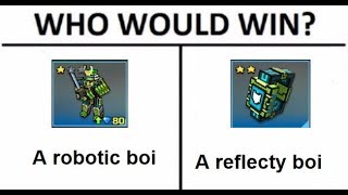 Reflector Vs Robot Samurai(Pixel Gun 3d)
