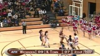 Division 1 Girls 1st Half, 2013 DoDDS Europe Basketball Championships