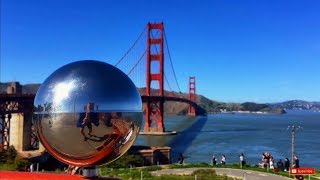 Прибрежная зона Golden Gate Bridge в Сан-Франциско