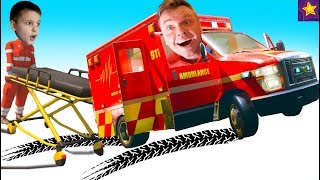 24 ЧАСА на Скорой Помощи! Игорь и ПАПА спасают ЛЮДЕЙ