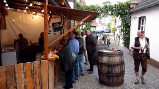 Weinfest  Gleiszellen Winzergasse Süedwestdeutschland 2010 Teil 2/4