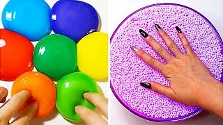 Relaxing Slime Compilation ASMR | Oddly Satisfying Video #76