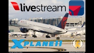X-Plane 11 | FF757 / JAR330 | VATSIM | KATL-MKJS-TISX-KATL