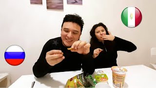 ИНОСТРАНЦЫ ПРОБУЮТ РУССКУЮ ЕДУ | РЯЖЕНКА | ТВОРОГ | ЗАКУСКИ К ПИВУ (субтитры)