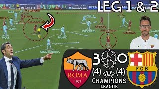 What Went Wrong For Valverde's Barcelona v Roma? Greatest Upset In Champion's League History|Tactics