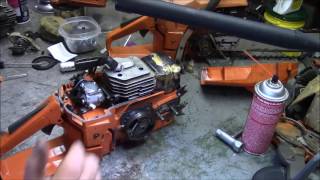 "Dead Saw Salvage Series" Husqvarna 254xp "CC2CS" saw. "Details details!"