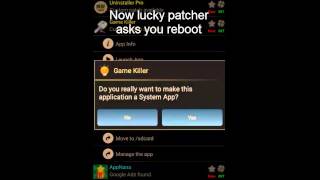 How to fix game killer in lollipop 5.1.1 :-)