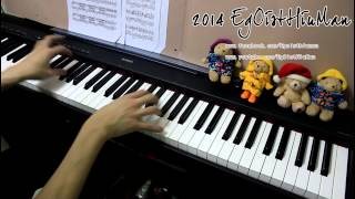 No Game No Life  OP - This Game Piano+Sheet arr.EgOistHiuMan HQ