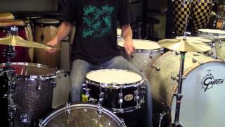 Ludwig maple snare LRC6514S Centennial BK, 14×6,5