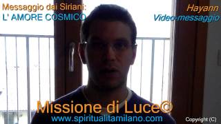 Messaggi da Sirio - L' amore Cosmico.