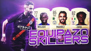 EQUIPAZO SKILLER CON BOLASIE, MAHREZ Y ZAHA! FIFA 19