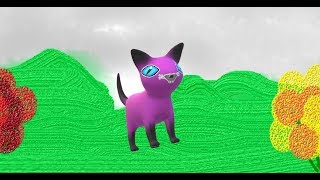 Как нарисовать кошку в Paint 3D  Рисуем картину с кошкой 3d Творческие каникулы ??? Играем Вместе