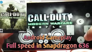 Call of duty modern warfare reflex edition Android gameplay + Tutorial install