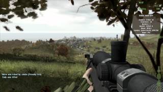 DayZ Sniping in Elektro (WITH KILLS) m107 sniper ghillie