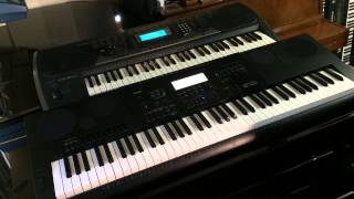 Kris Nicholson Demos The CASIO CTK 811ex Re Born into the WK 7600
