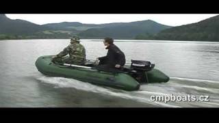 Adventure M-330 & Mercury F5M & dvě osoby | Rybářský nafukovací člun v testu na řece