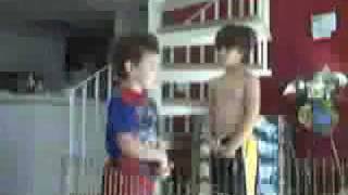 shirtless girl at the end