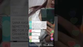 Sexy woman ifşa periscope