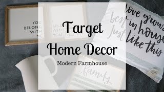 Target Home Decor//MODERN FARMHOUSE//DOLLAR SPOT